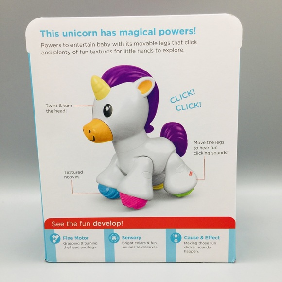 Fisher-Price Unicorn Clicker Pal 6M+ - Picture 3 of 5